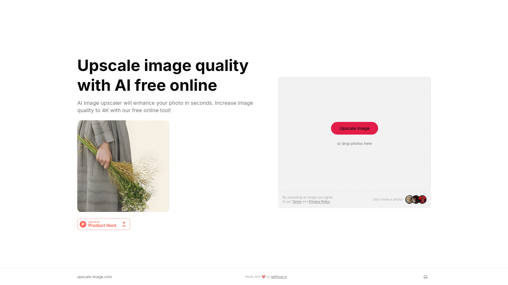 4K AI Upscaler - أداة صور AI مجانية