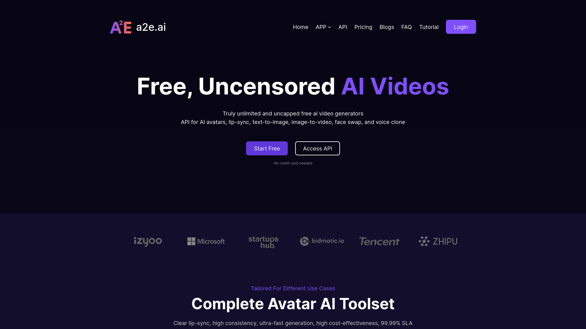 A2E Free and Uncensored AI Videos