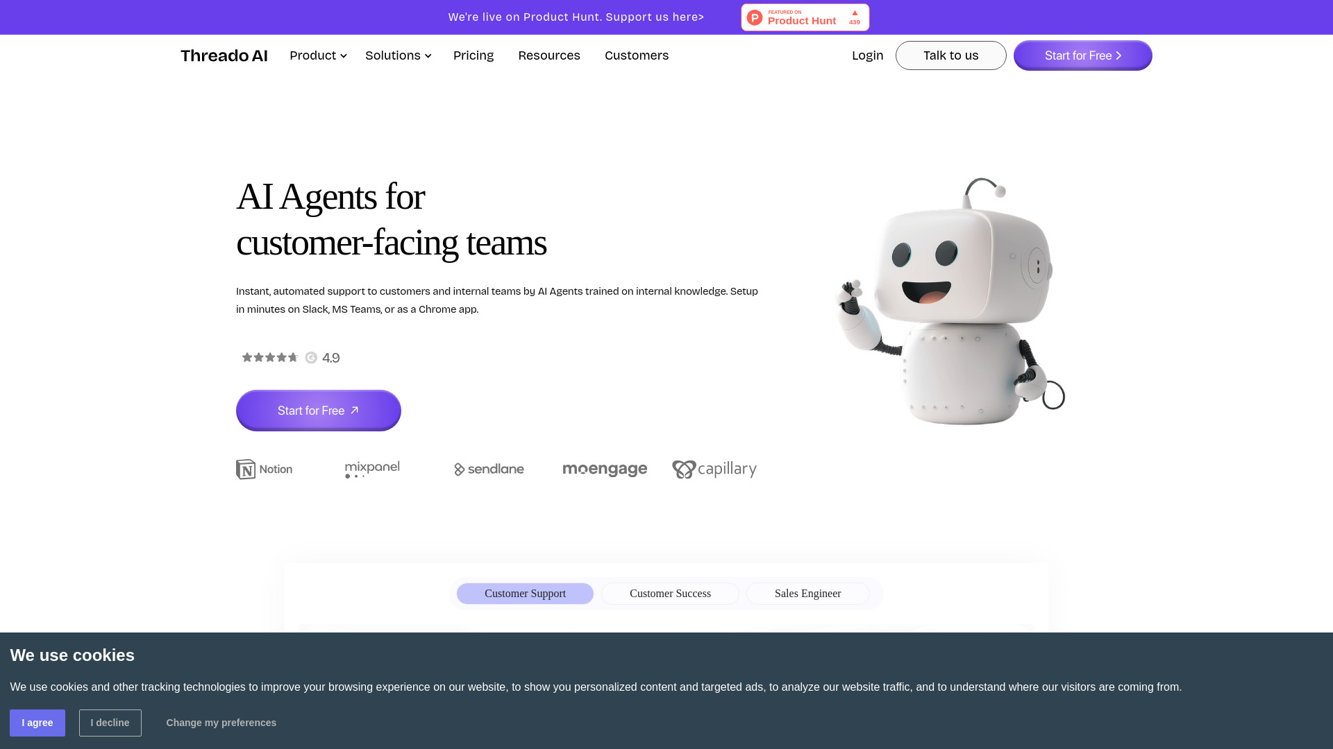 Agents IA par Threado