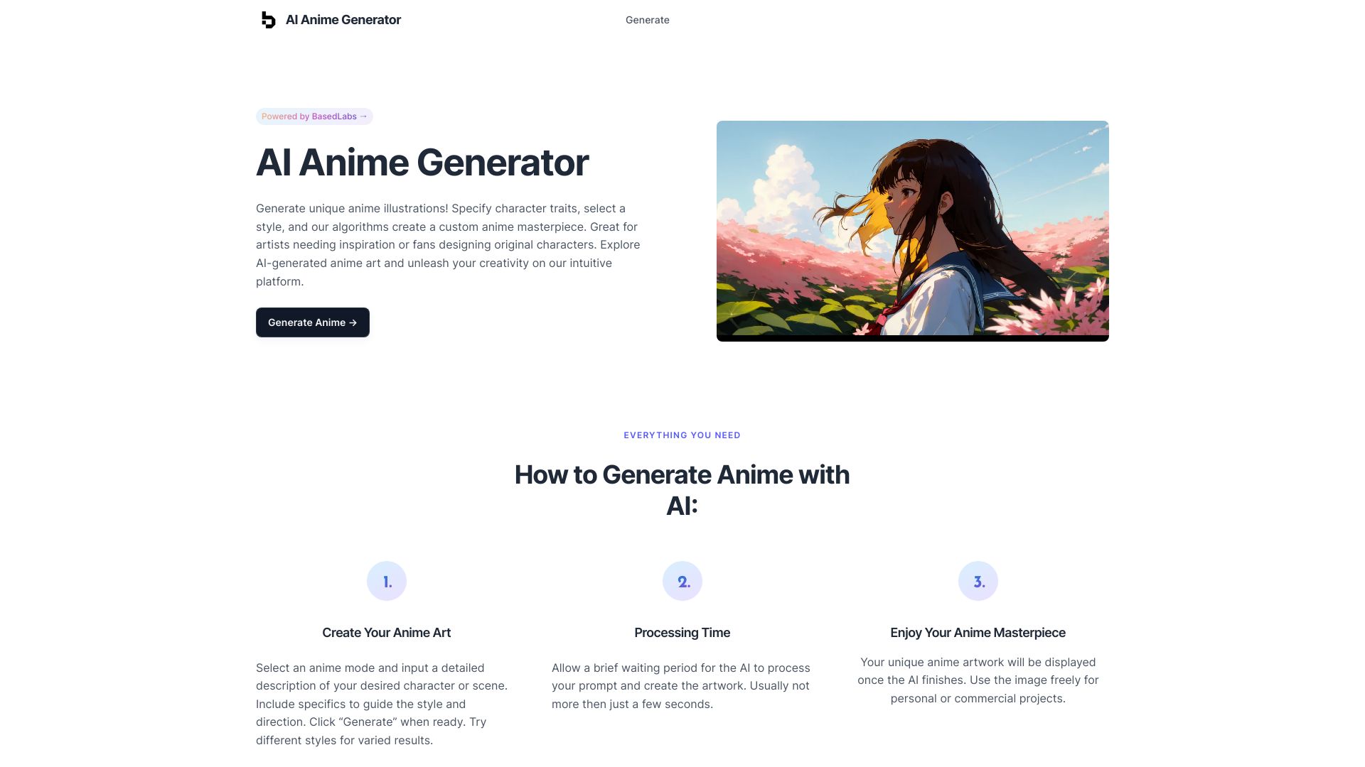 KI-Anime-Generator