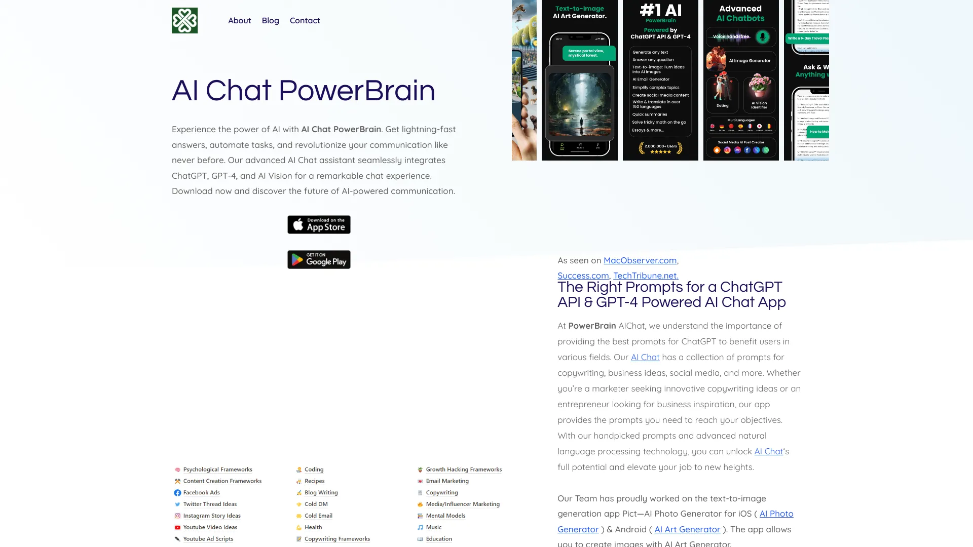 AI Chat PowerBrain