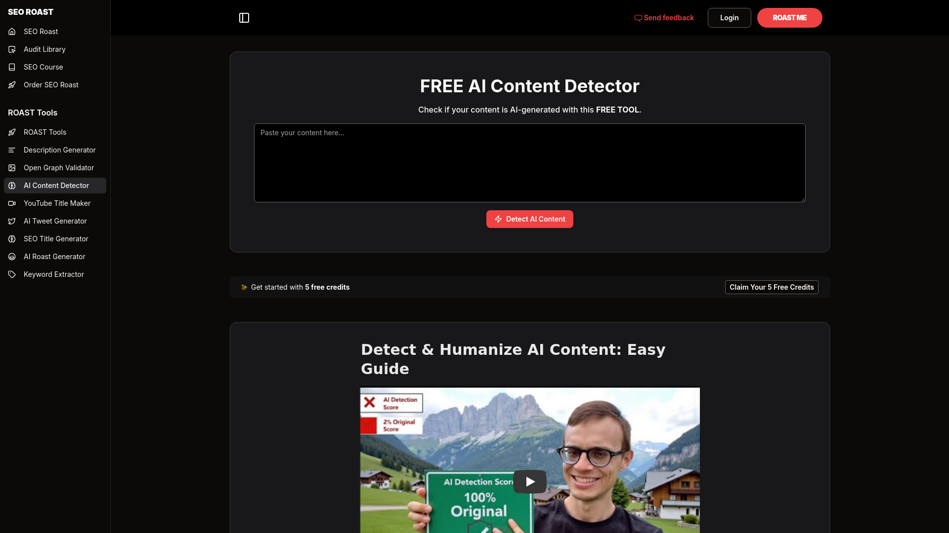 AI Content Detector