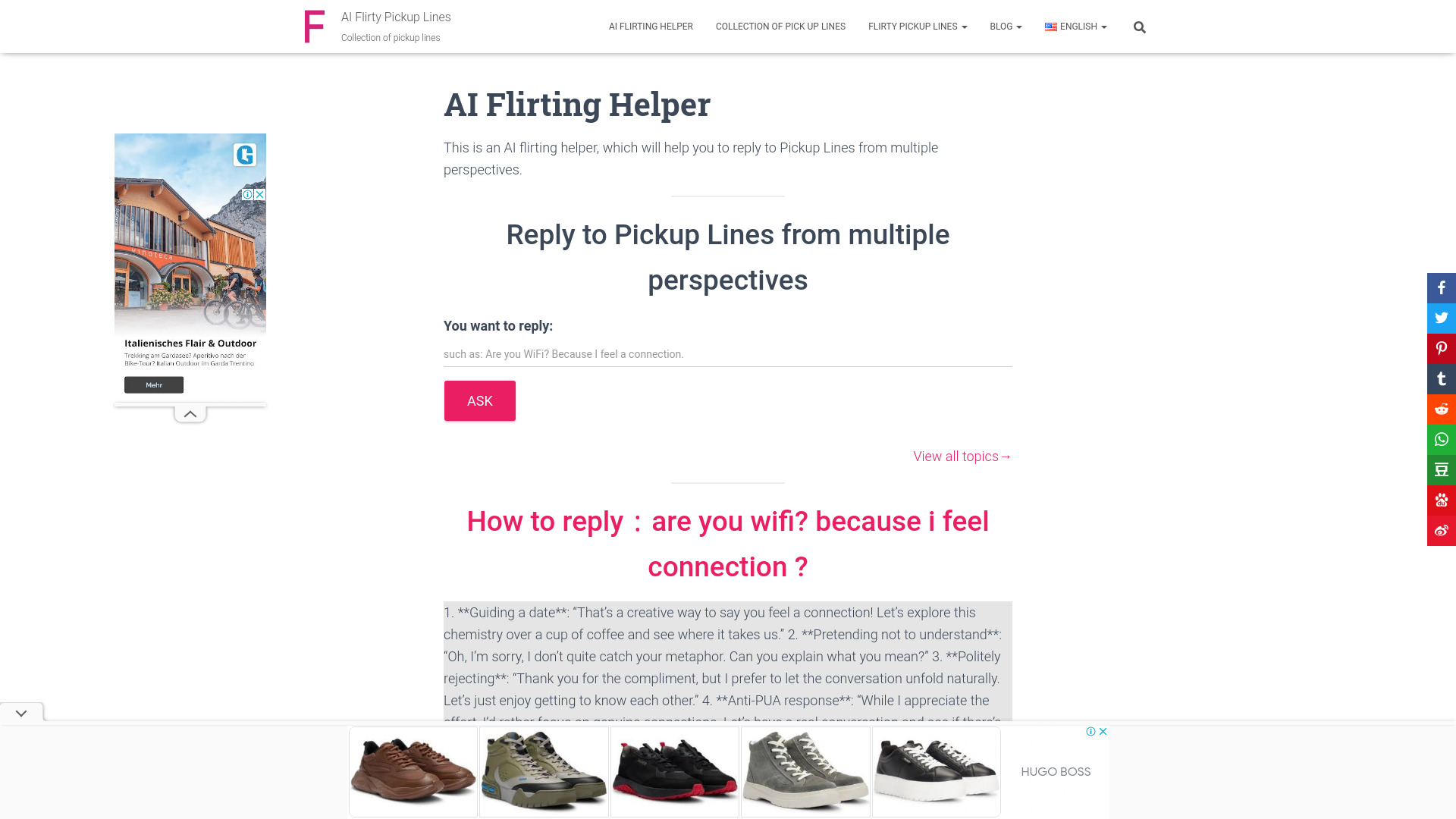 AI Flirting Helper