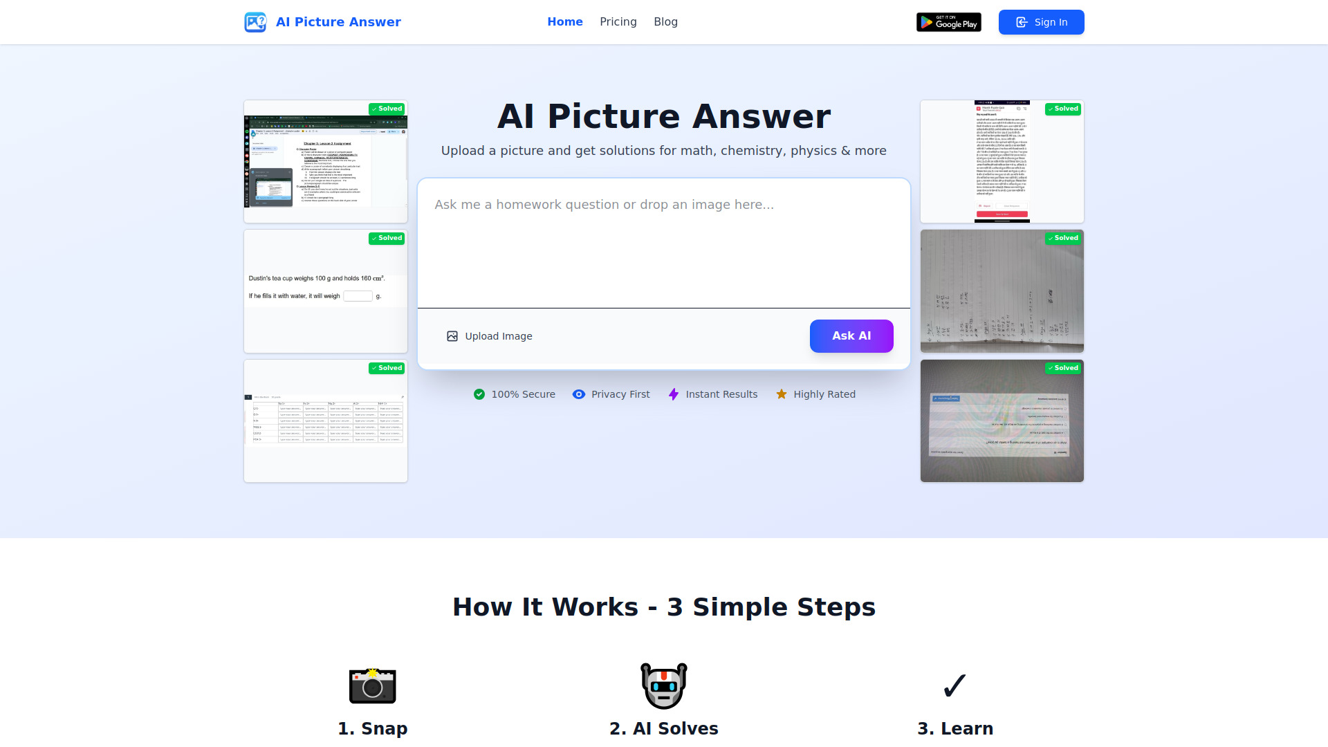 AI Homework Helper-