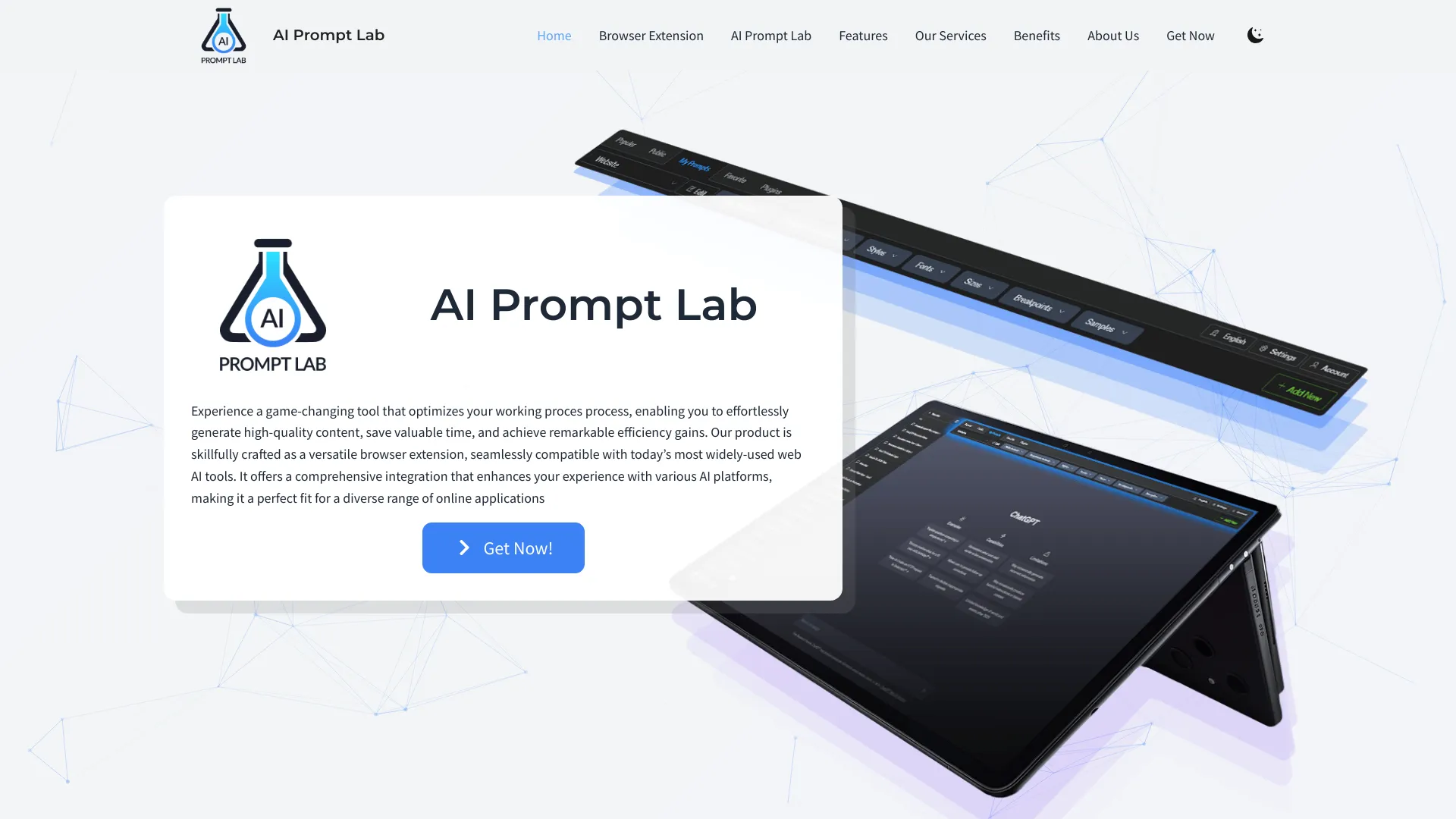 AI-Prompt Lab — самая свежая информация о продуктах, последние цены и  опции. 2024 - GptDemo.Net