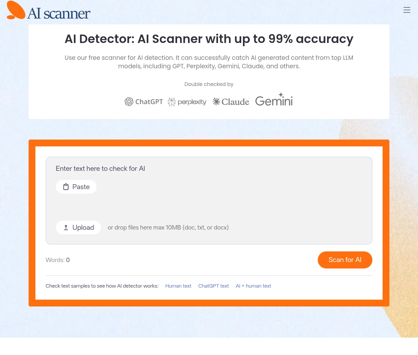 AI Scanner
