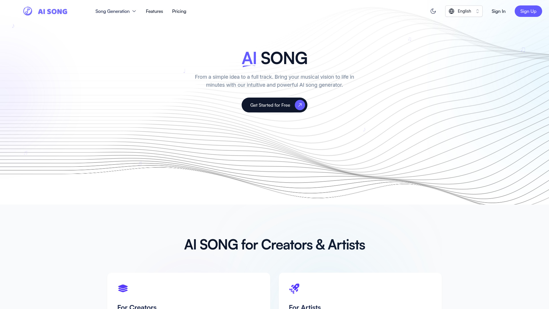Ай песня онлайн бесплатно | Generator AI Generator u0026 Music Generator AI