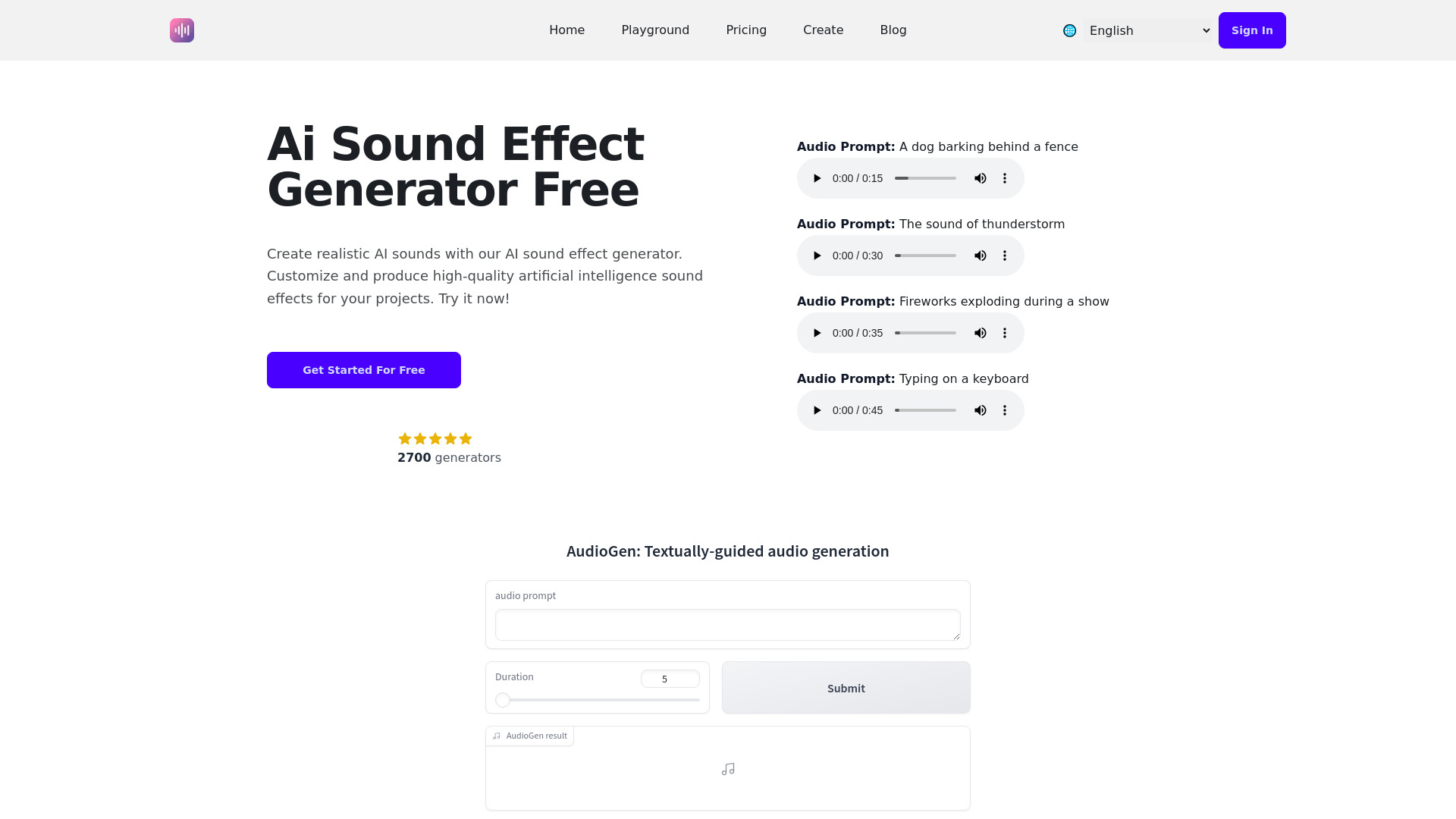 Ai Sound Effect Generator - Latest product information,Latest pricing ...