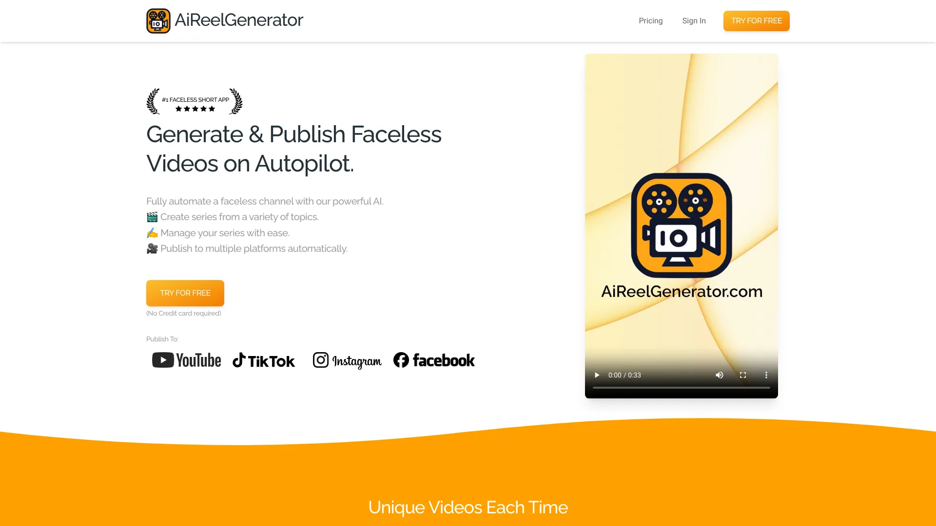 AiReelGenerator. com