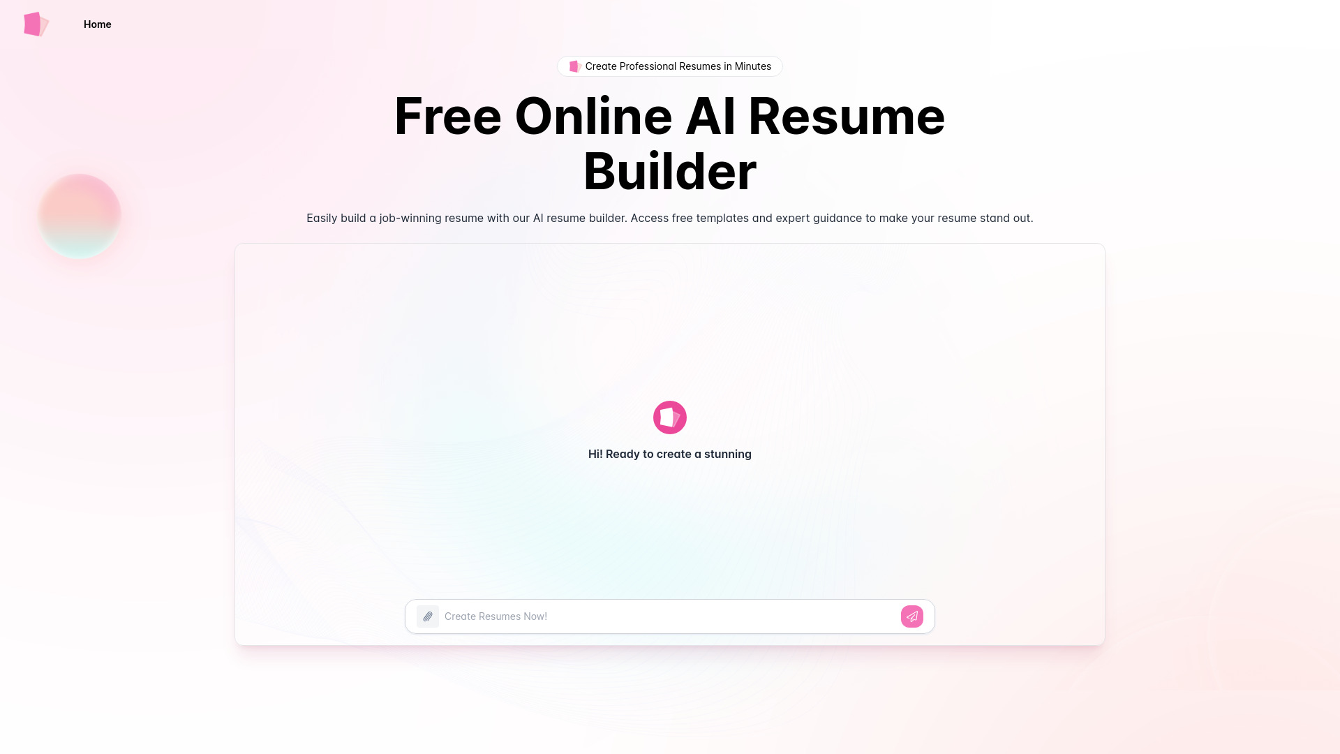 AIResumeBuilder.me: إنشاء سيرة ذاتية احترافية مجانًا عبر الإنترنت