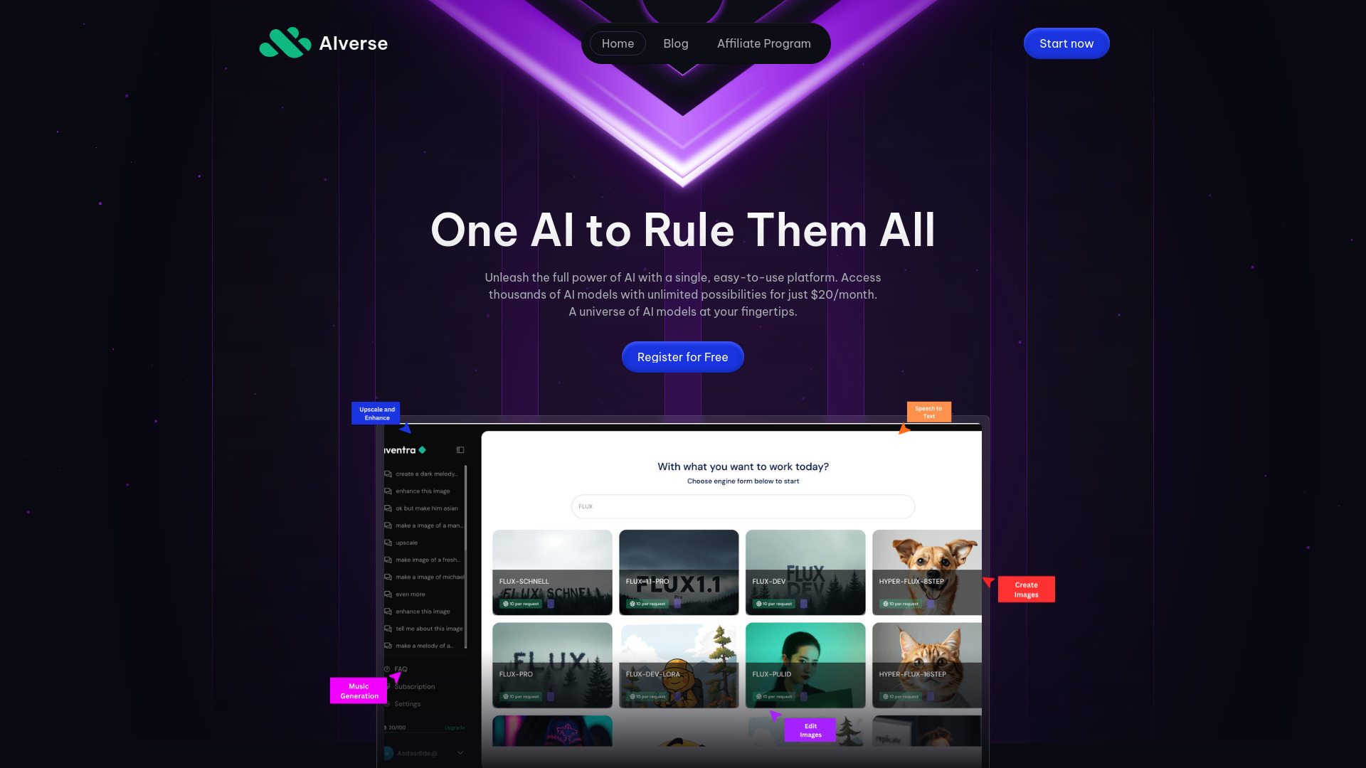 AIverse - All in One AI