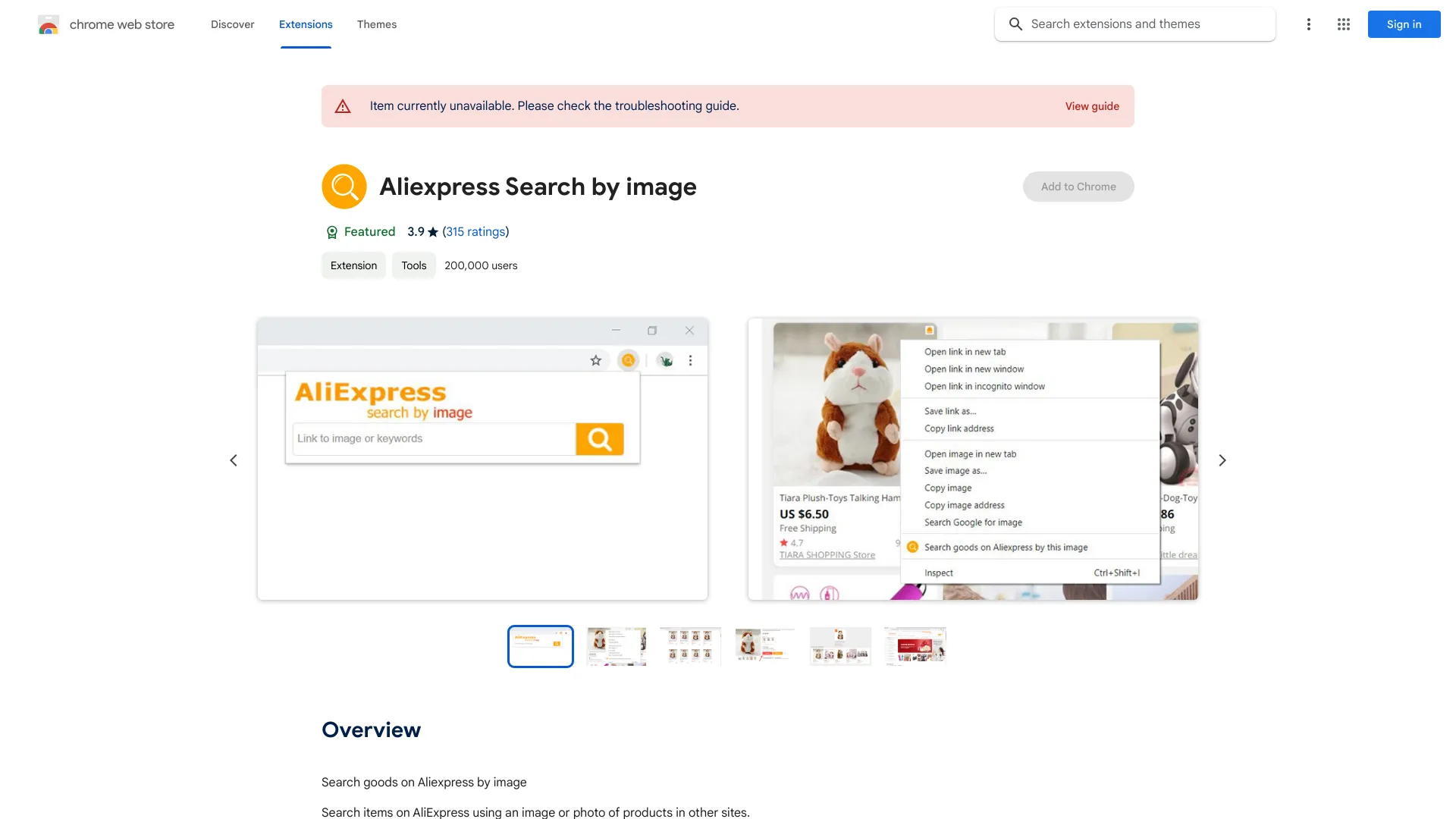 Aliexpress Buscar por imagen
