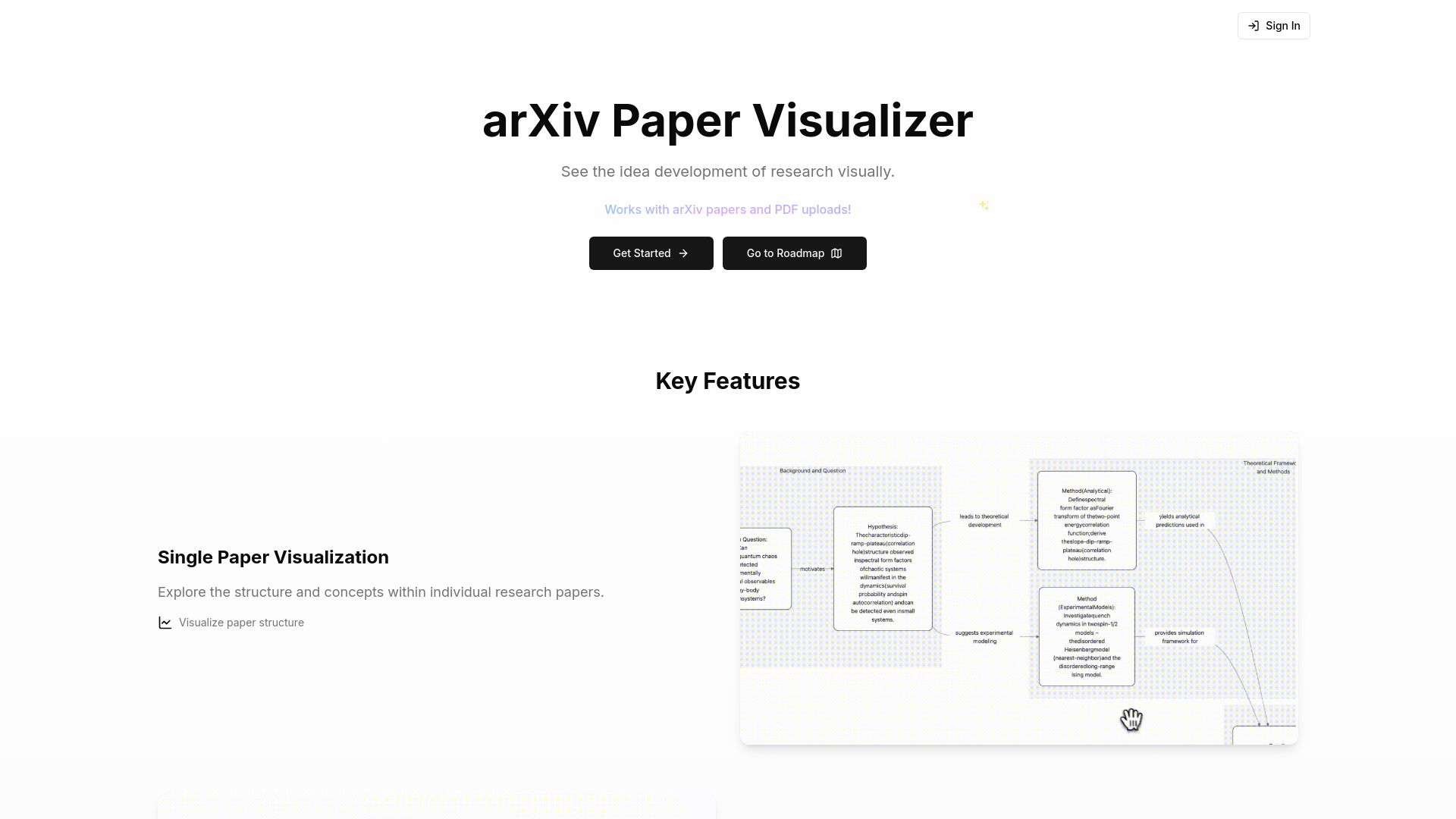 Arxiv 종이 시각화