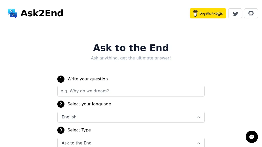 Ask2End - top AI tools