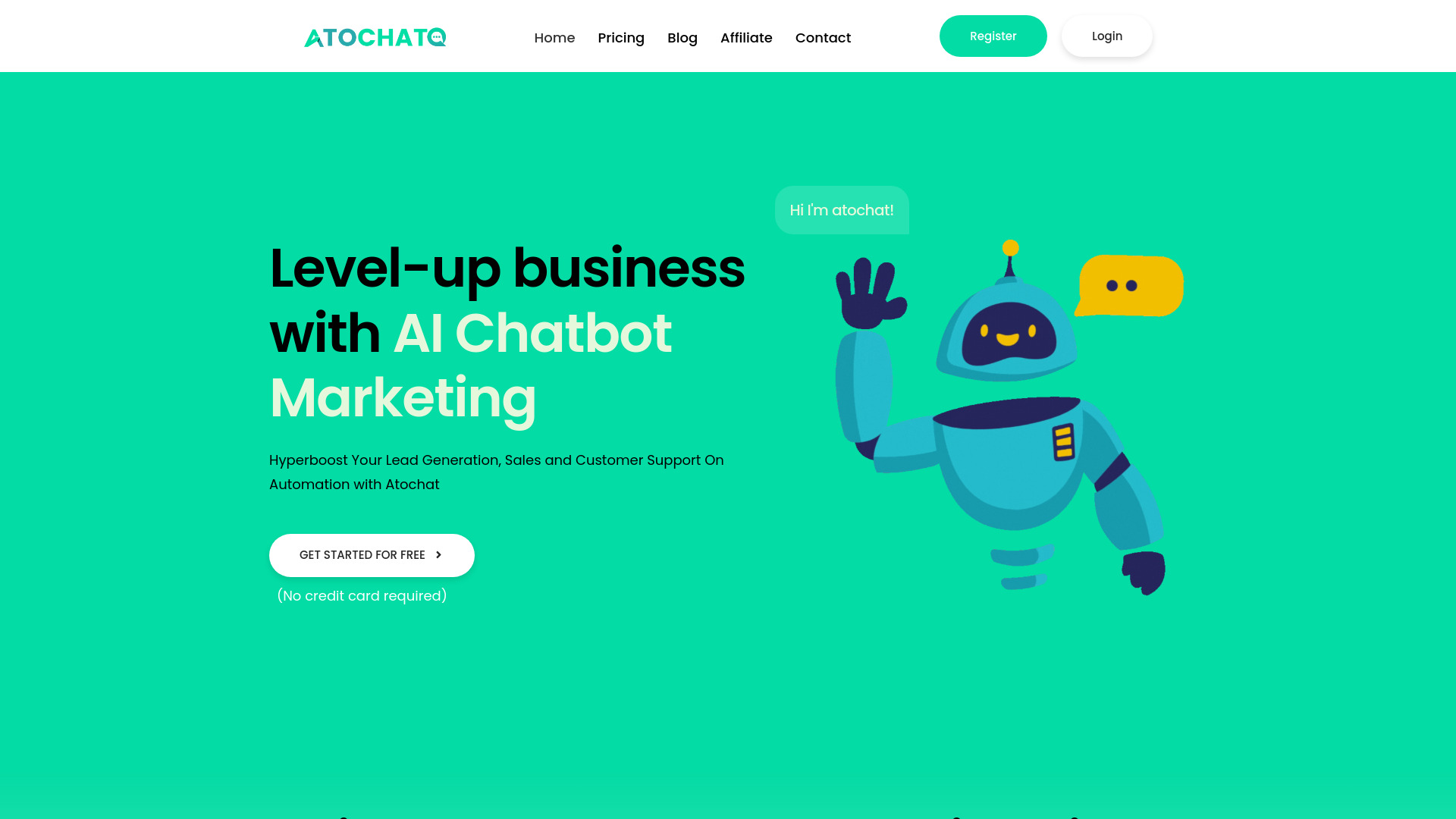 Atochat - برنامج تسويق Chatbot