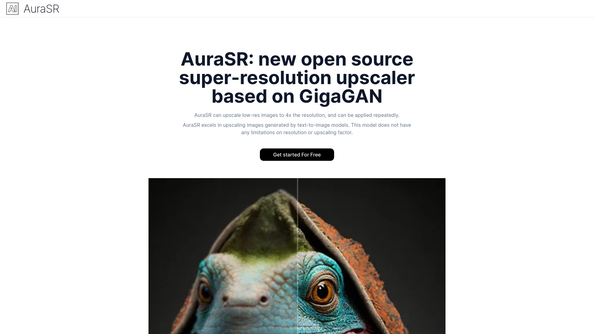 AuraSR: new super-resolution upscaler