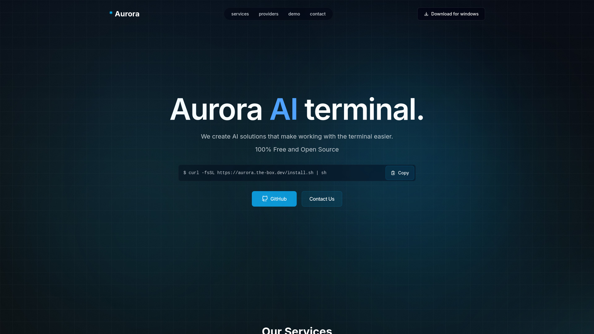 Aurora Terminal Agent