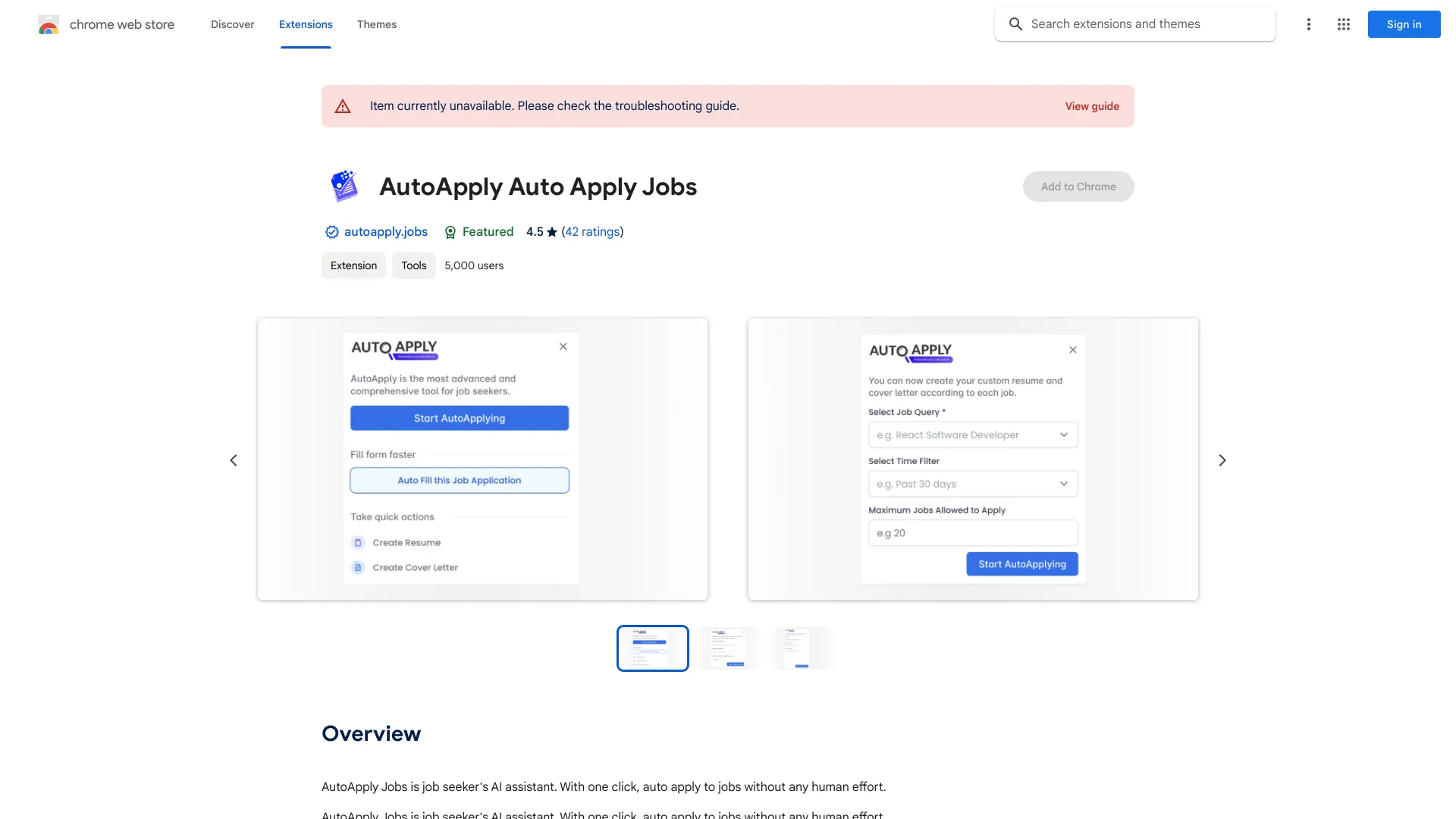 AutoApply Jobs automatisch anwenden