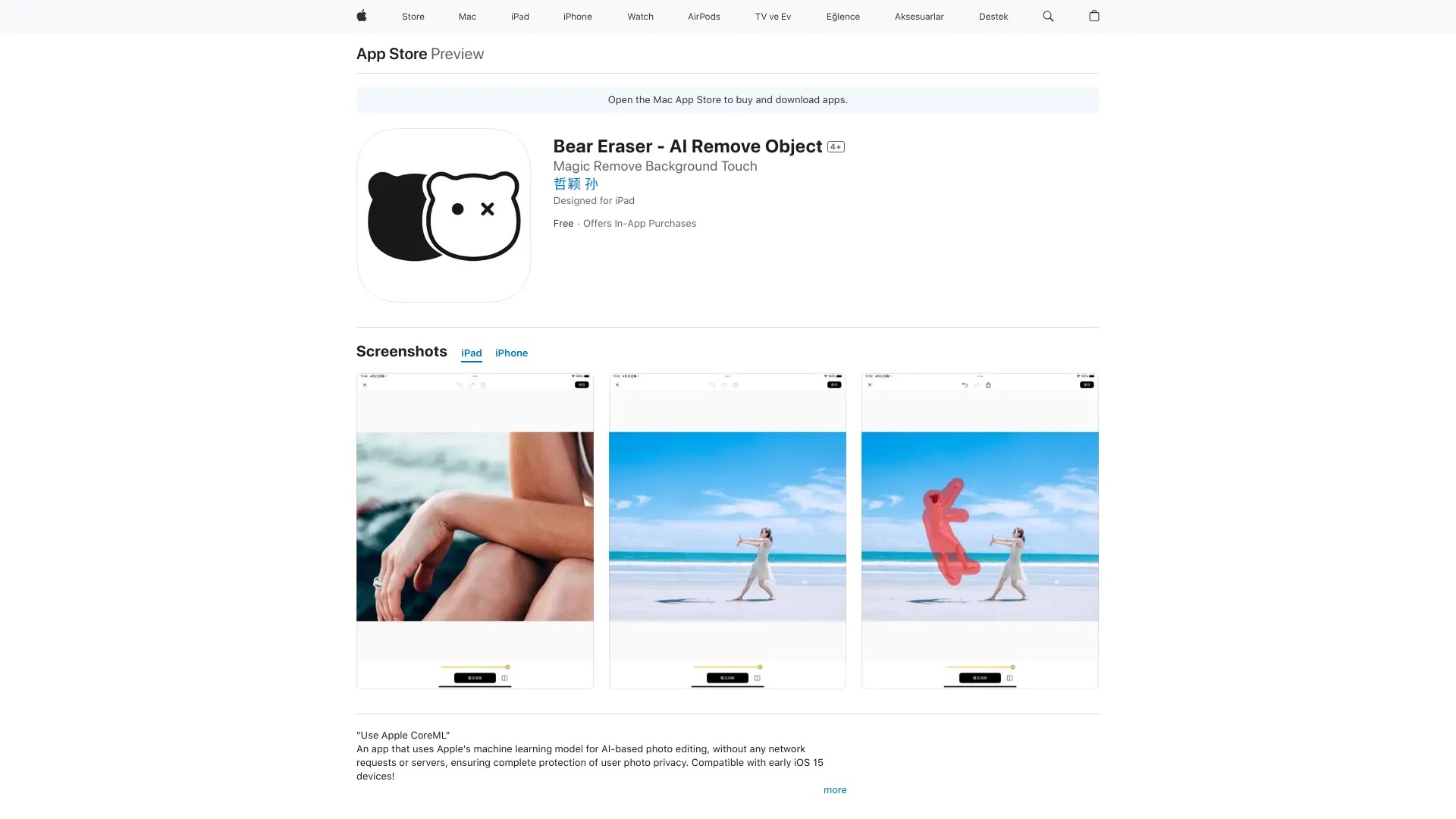 Bear Eraser - AI Remover Objeto