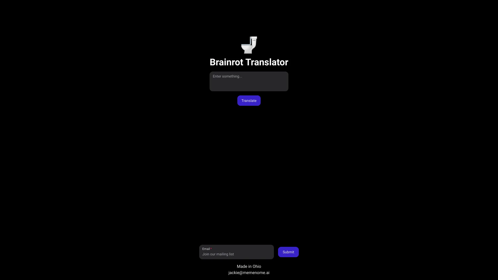 Brainrot Translator