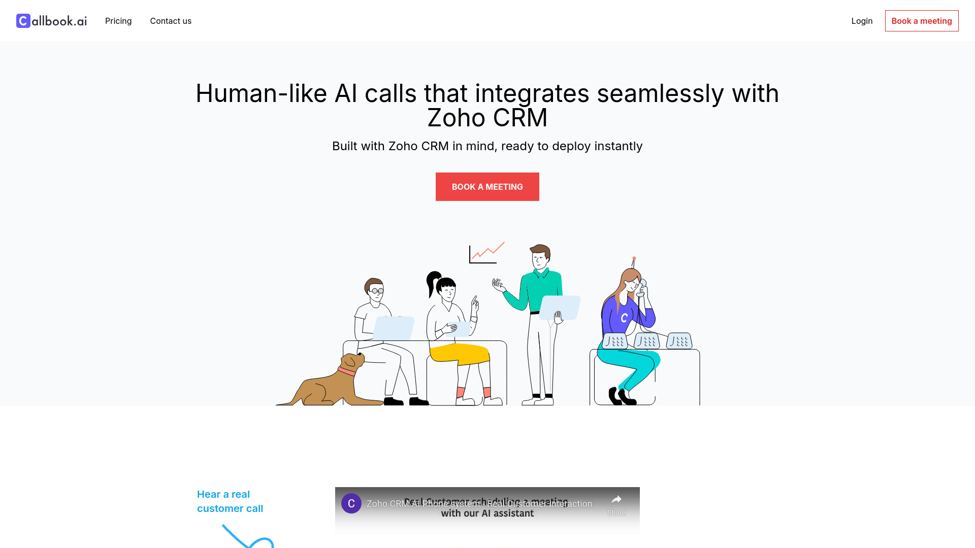 Callbook.ai - ज़ोहो सीआरएम