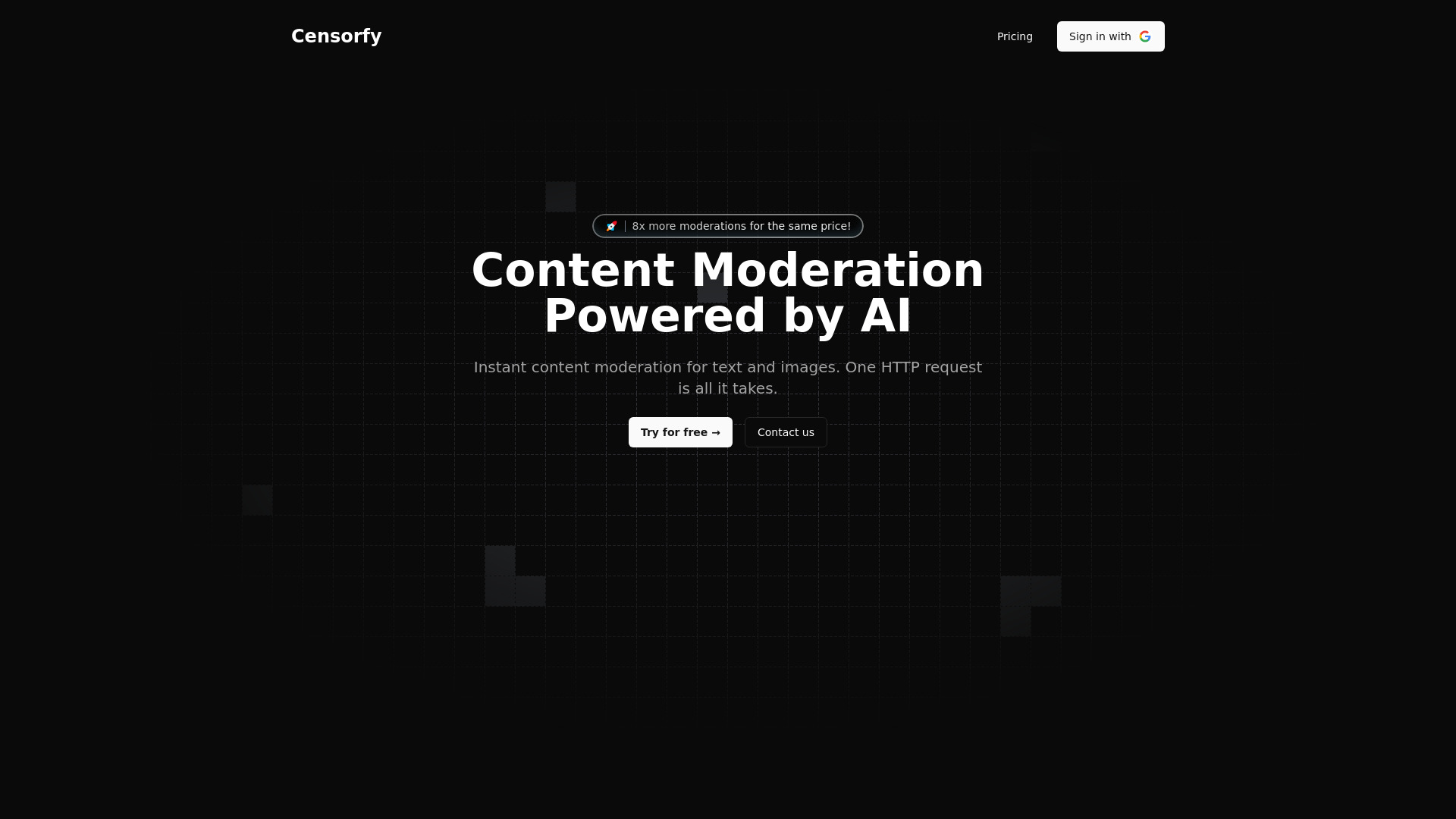 Censorfy - Moderación de contenido de IA