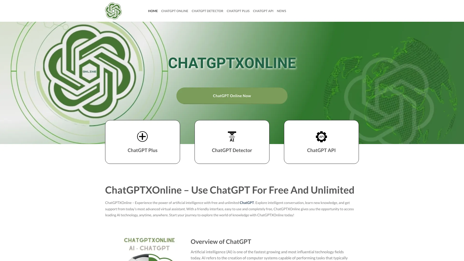 ChatGPT en ligne ChatGPTXEn ligne