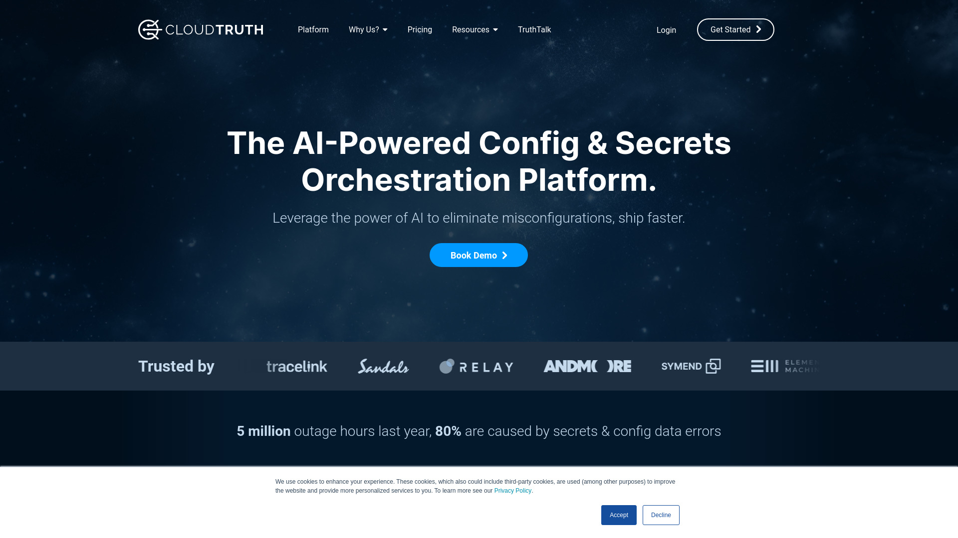 تكوين CloudTruth وأسرار مساعد الذكاء الاصطناعي