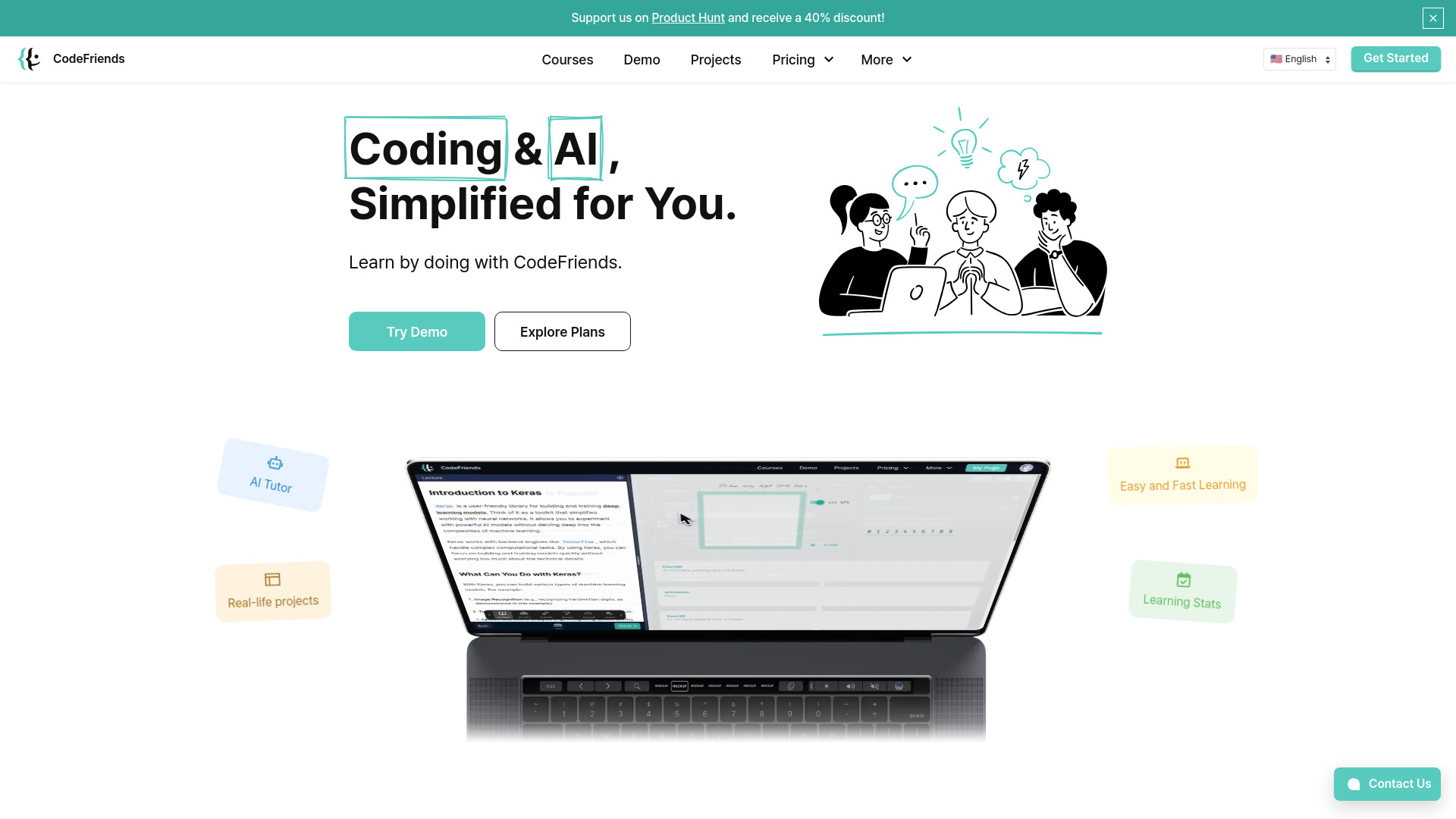 CodeFriends | Learning Platform