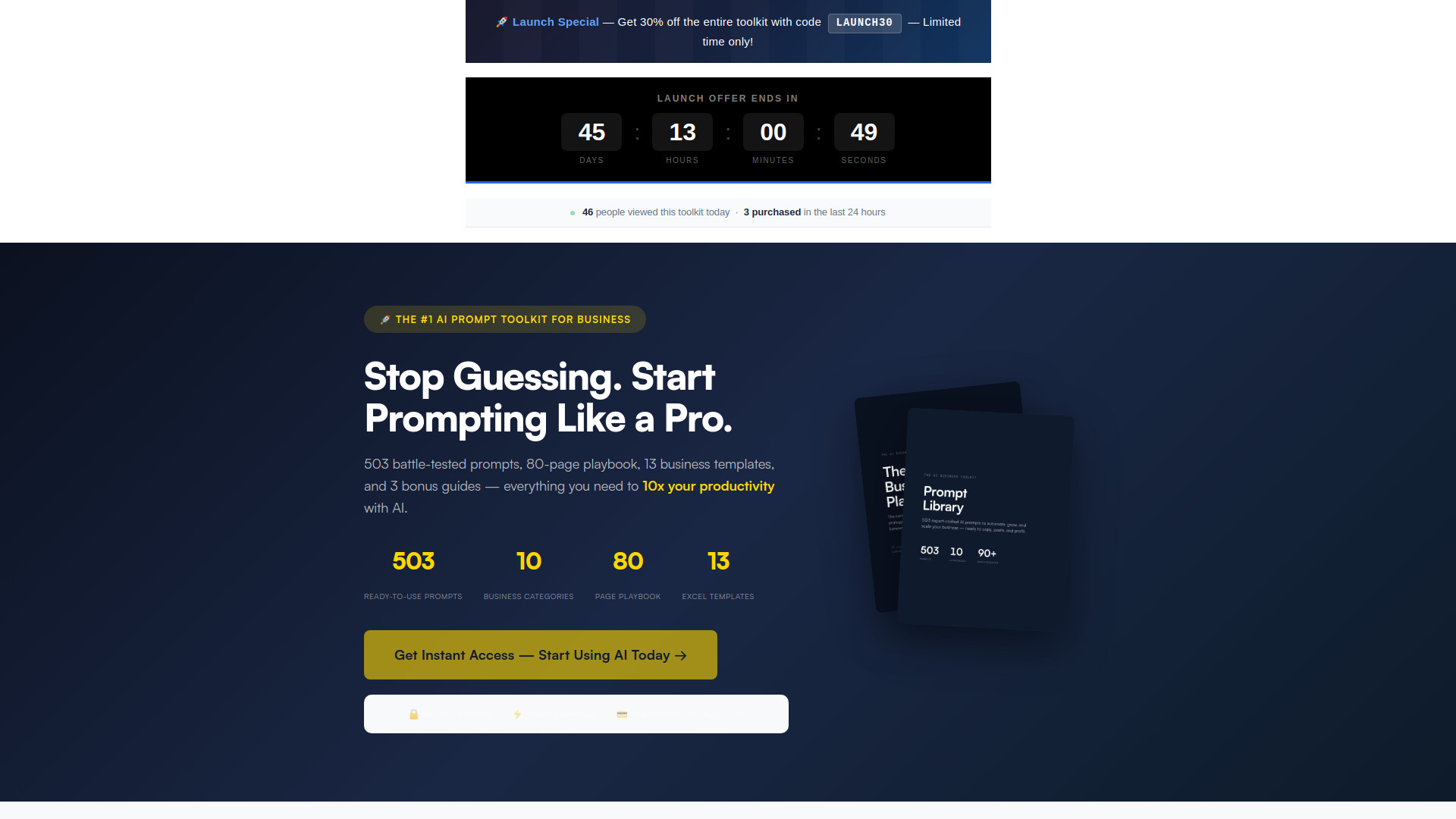 Daily Prompt Kit — AI Business Toolkit