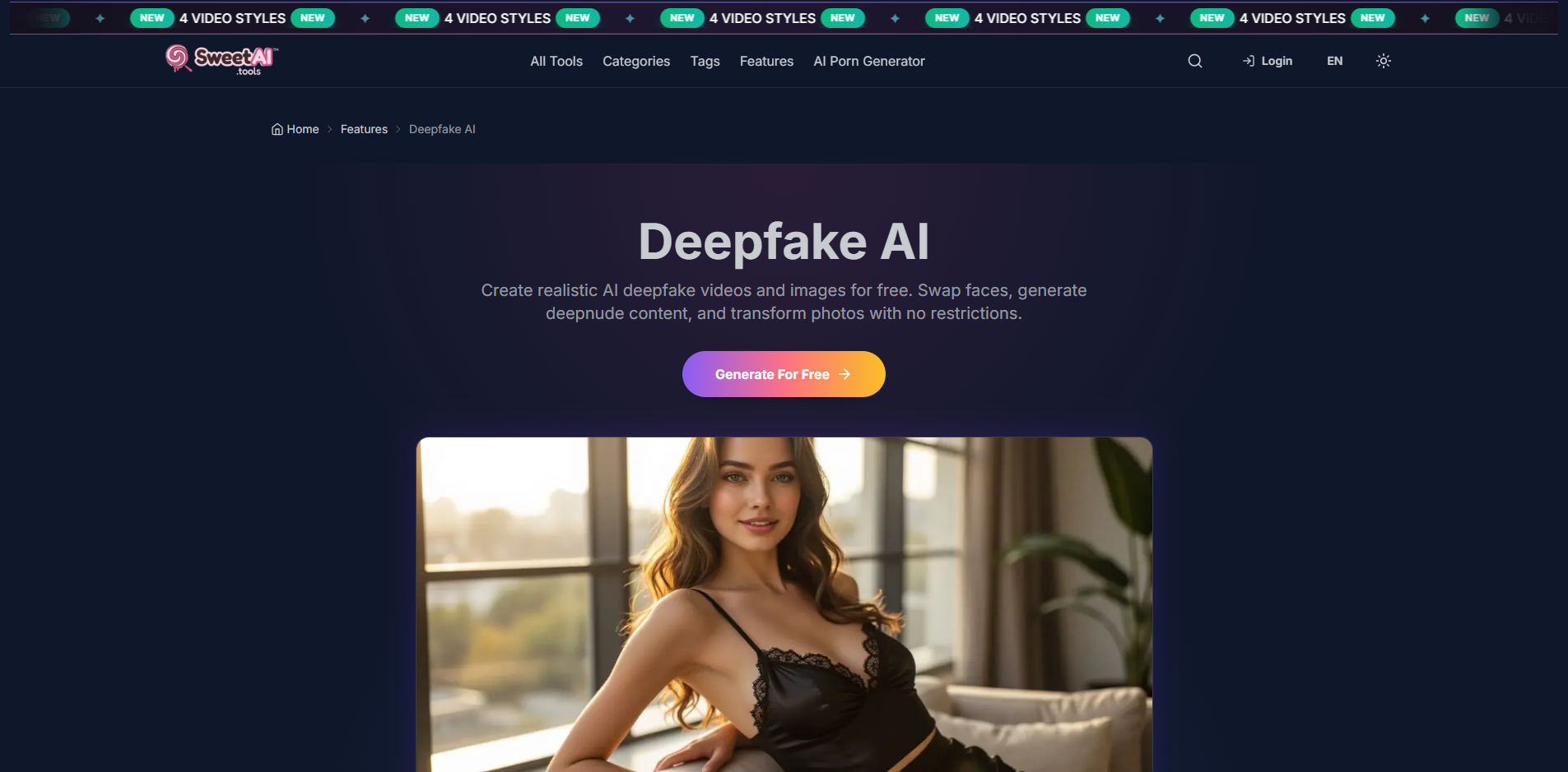 Deepfake AI Generator