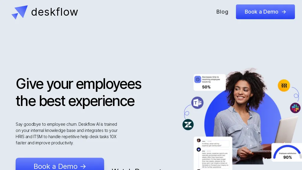 Deskflow — лучшие инструменты искусственного интеллекта