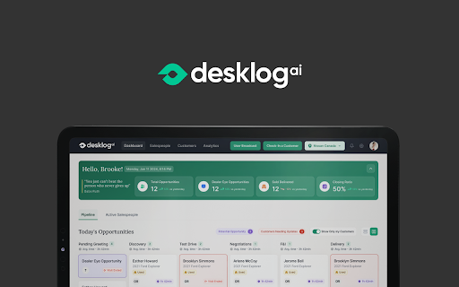 Расширение Desklog.ai