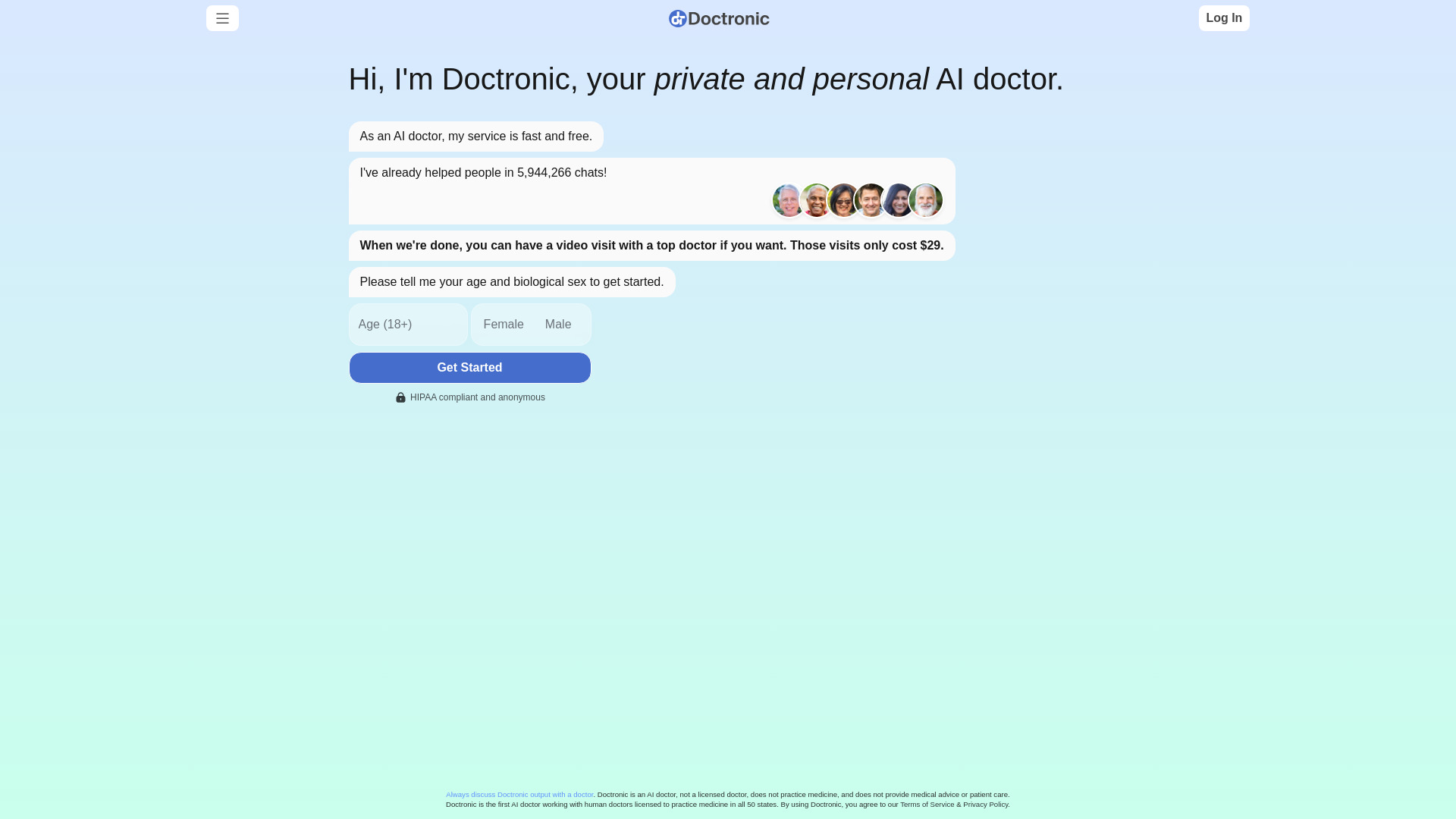 Doctronic AI Doctors + Human Doctors