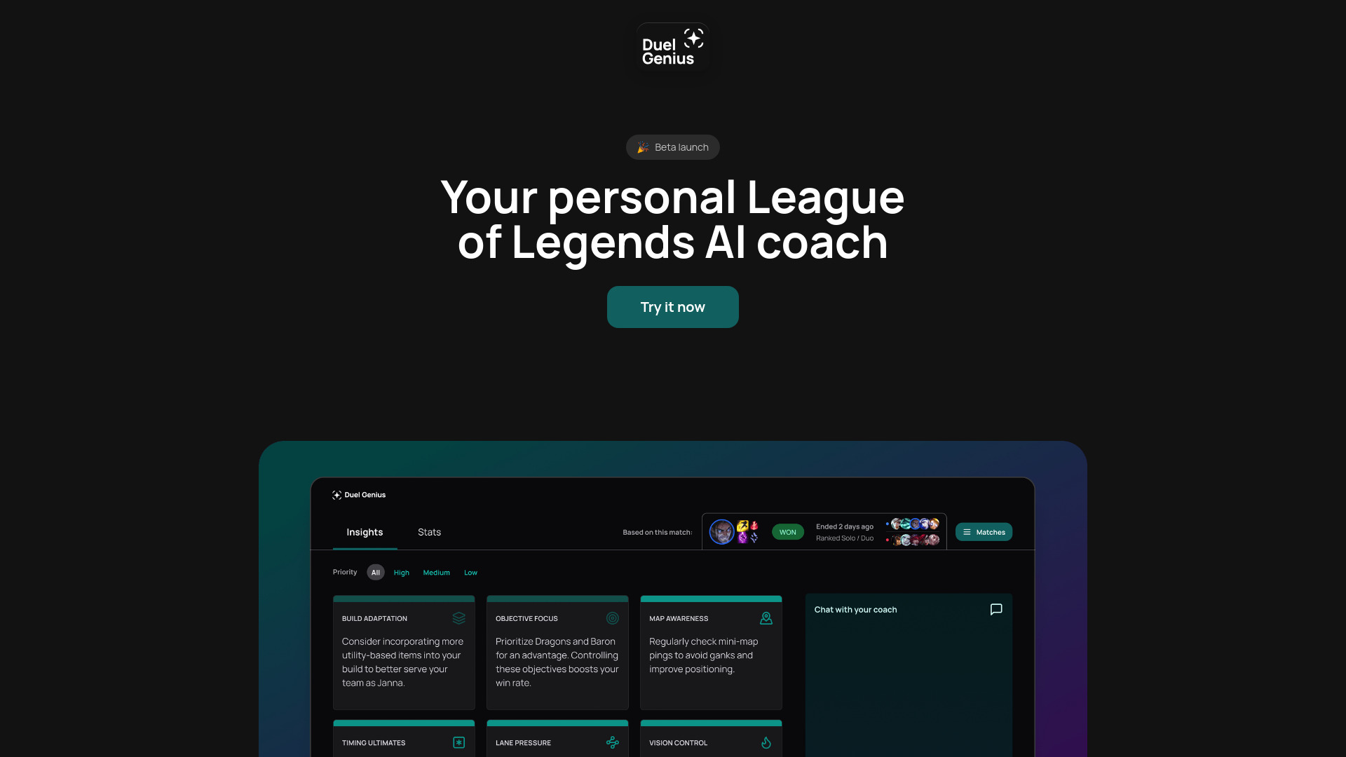 DuelGenius AI Coach