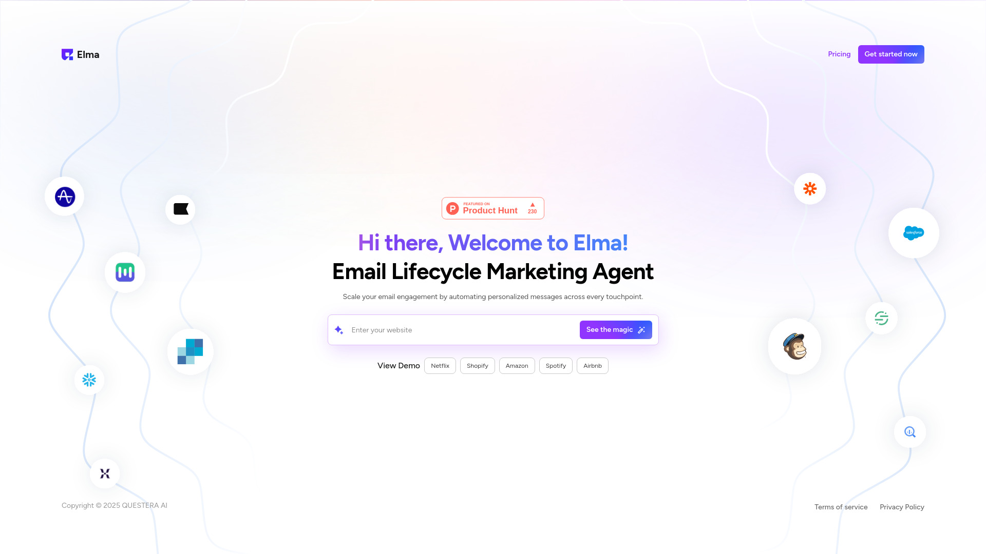 ELMA - Ultimate Correo electrónico Agente