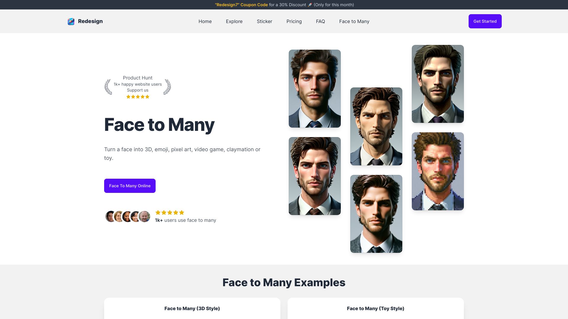 Face to Many by Redesign
