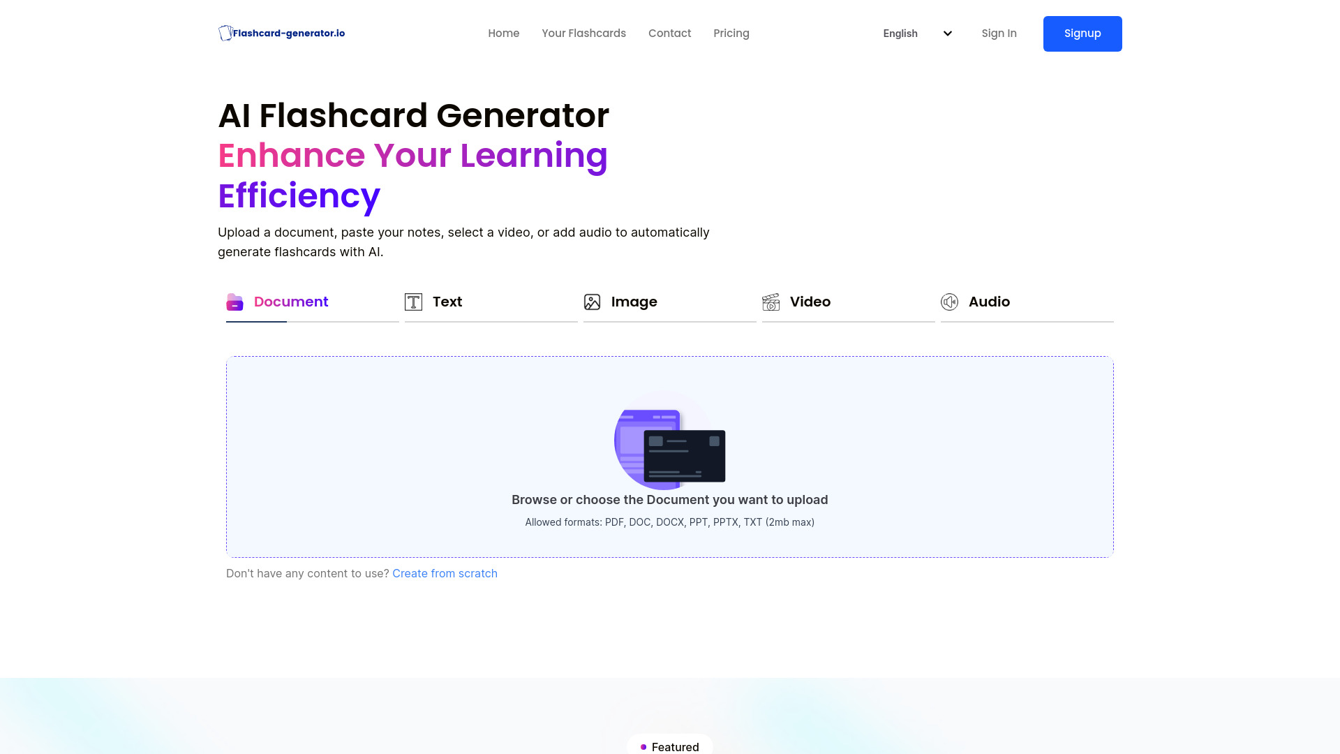 Flashcard-Generator