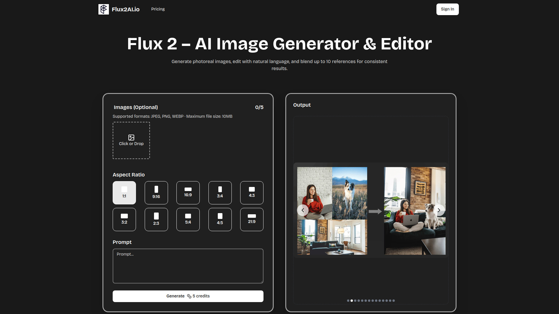 Flux 2 AI | Free Online Advanced Flux.2 AI Image Generator & Editor