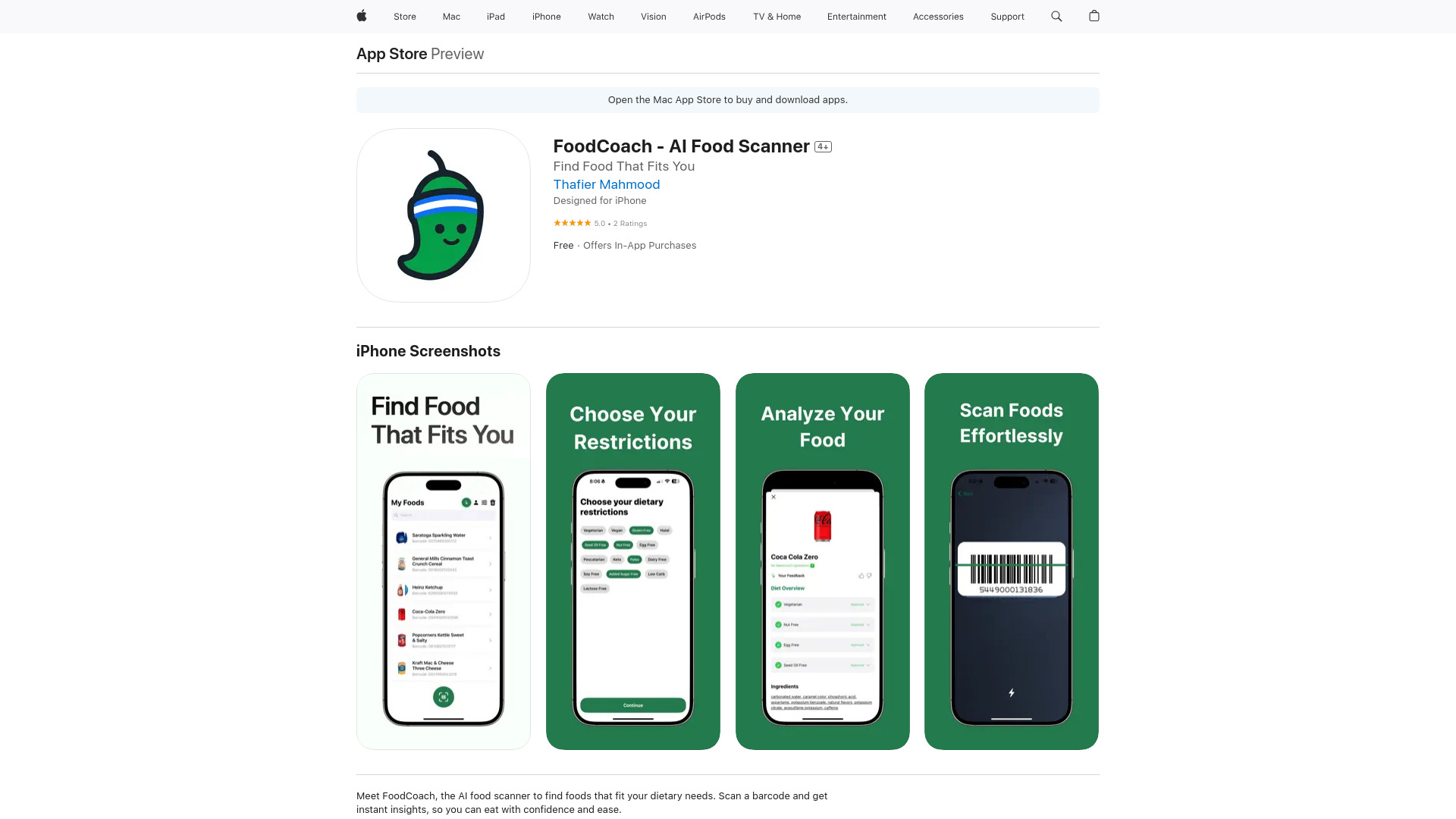 FoodCoach