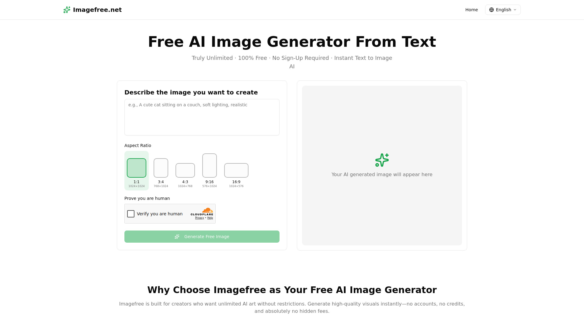 Free AI Image Generator -1