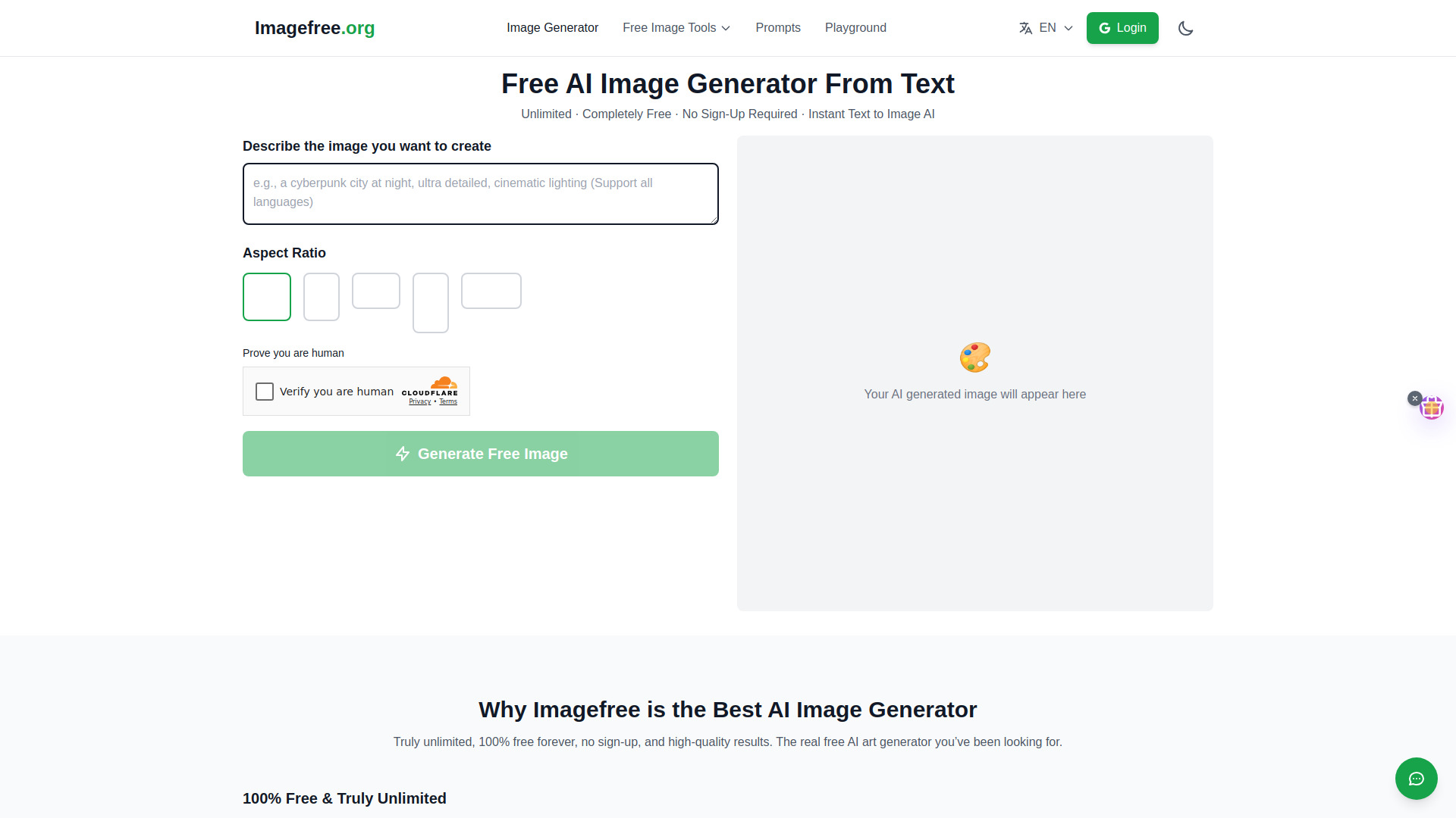 Free AI Image Generator