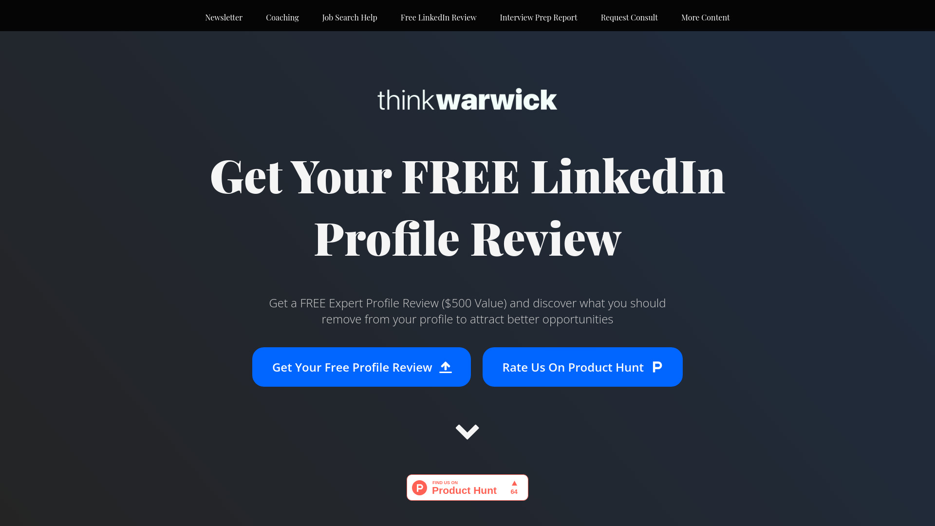 無料のLinkedInプロファイルレビュー