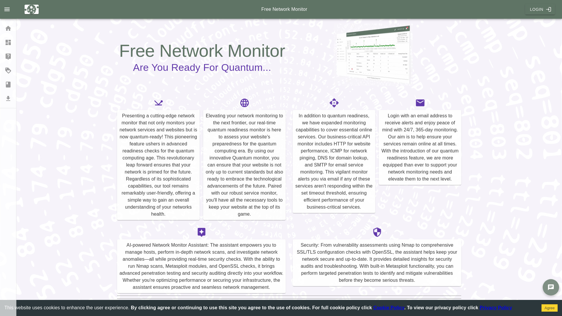 Moniteur réseau gratuit