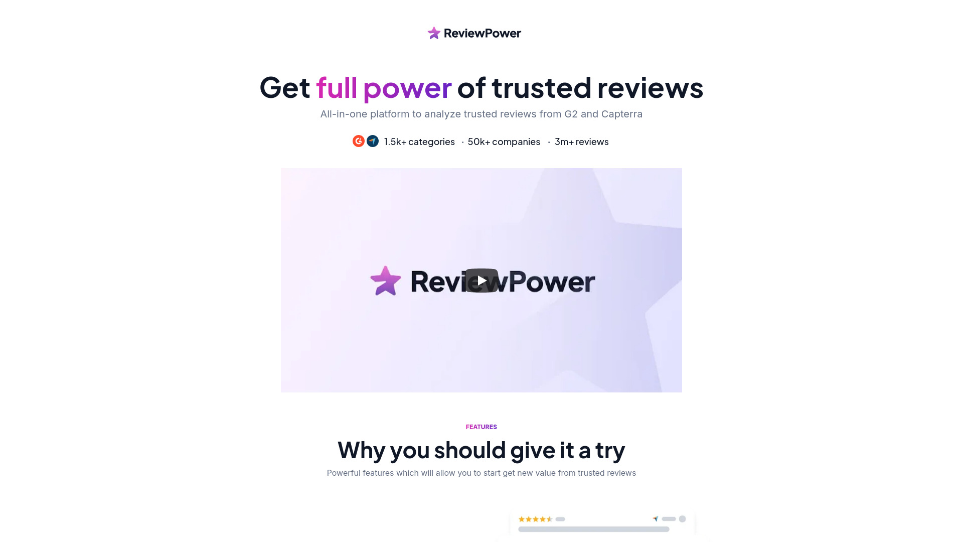 G2 and Capterra trusted reviews hub