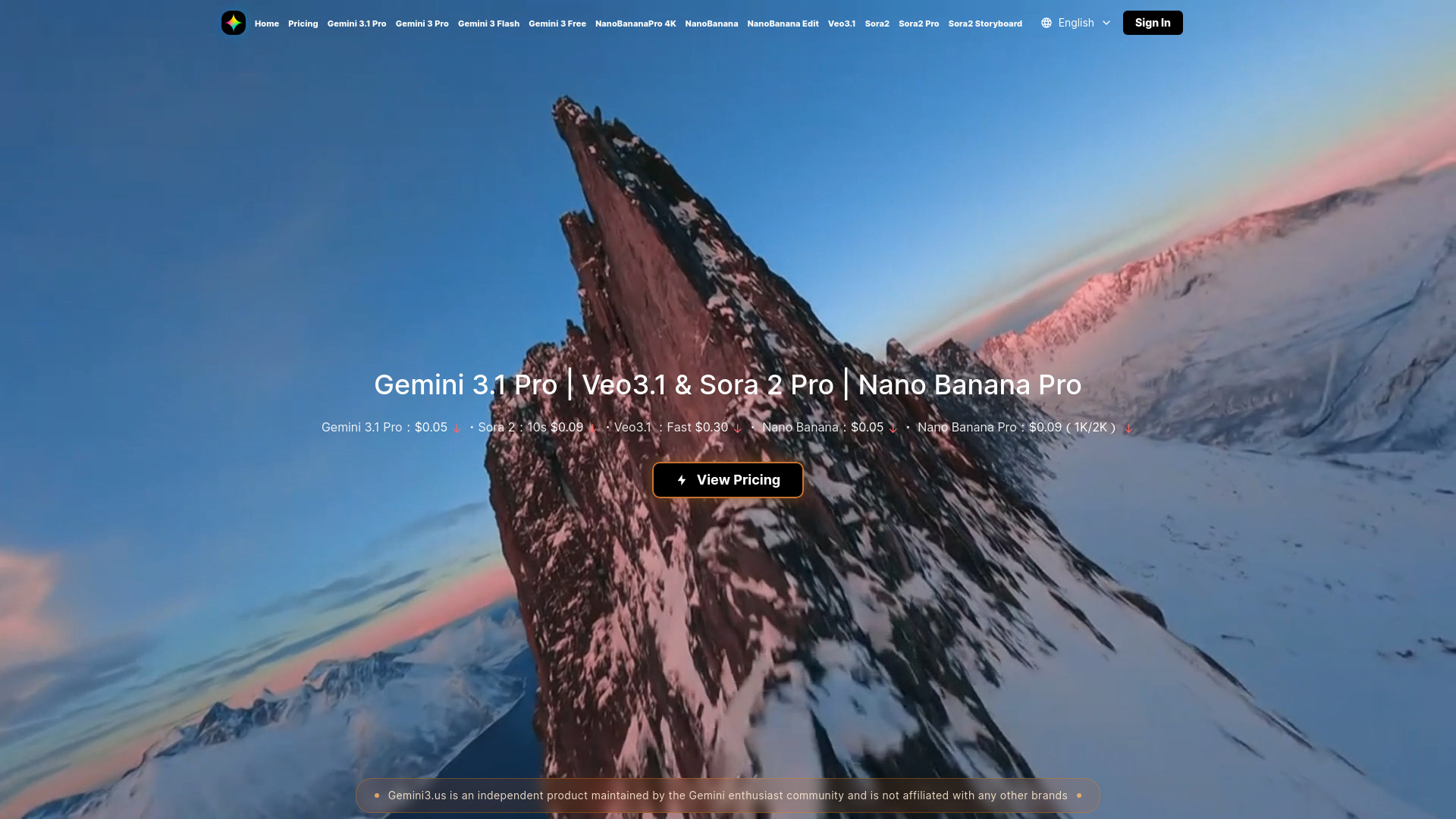 Gemini 3 – Google AI Chat | Online