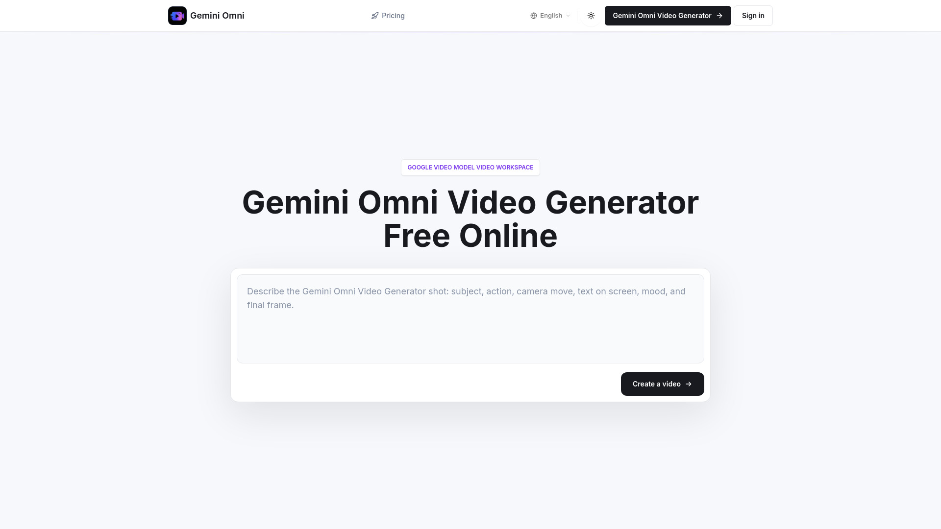 Gemini Omni - 2