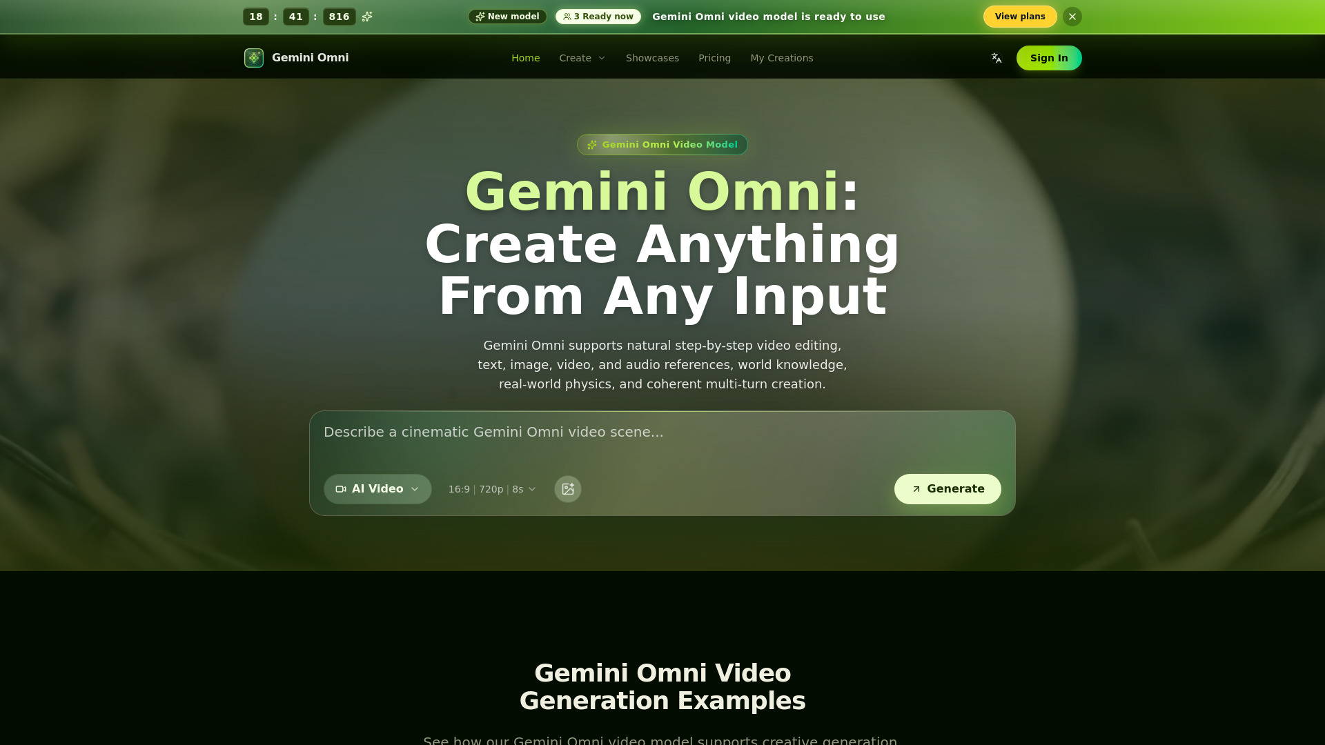 Gemini Omni - 3