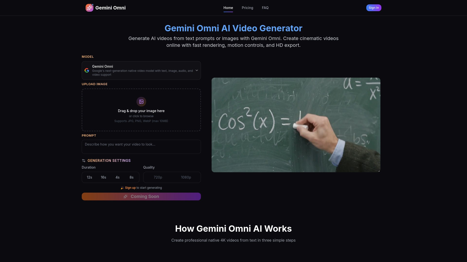 Gemini Omni Video Generator - 1