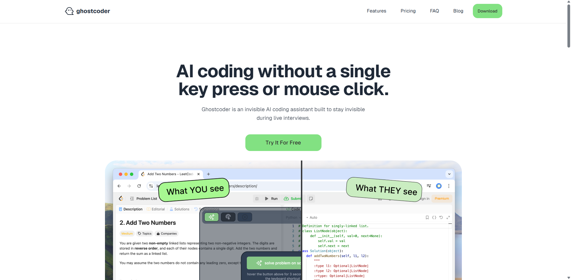 Ghostcoder
